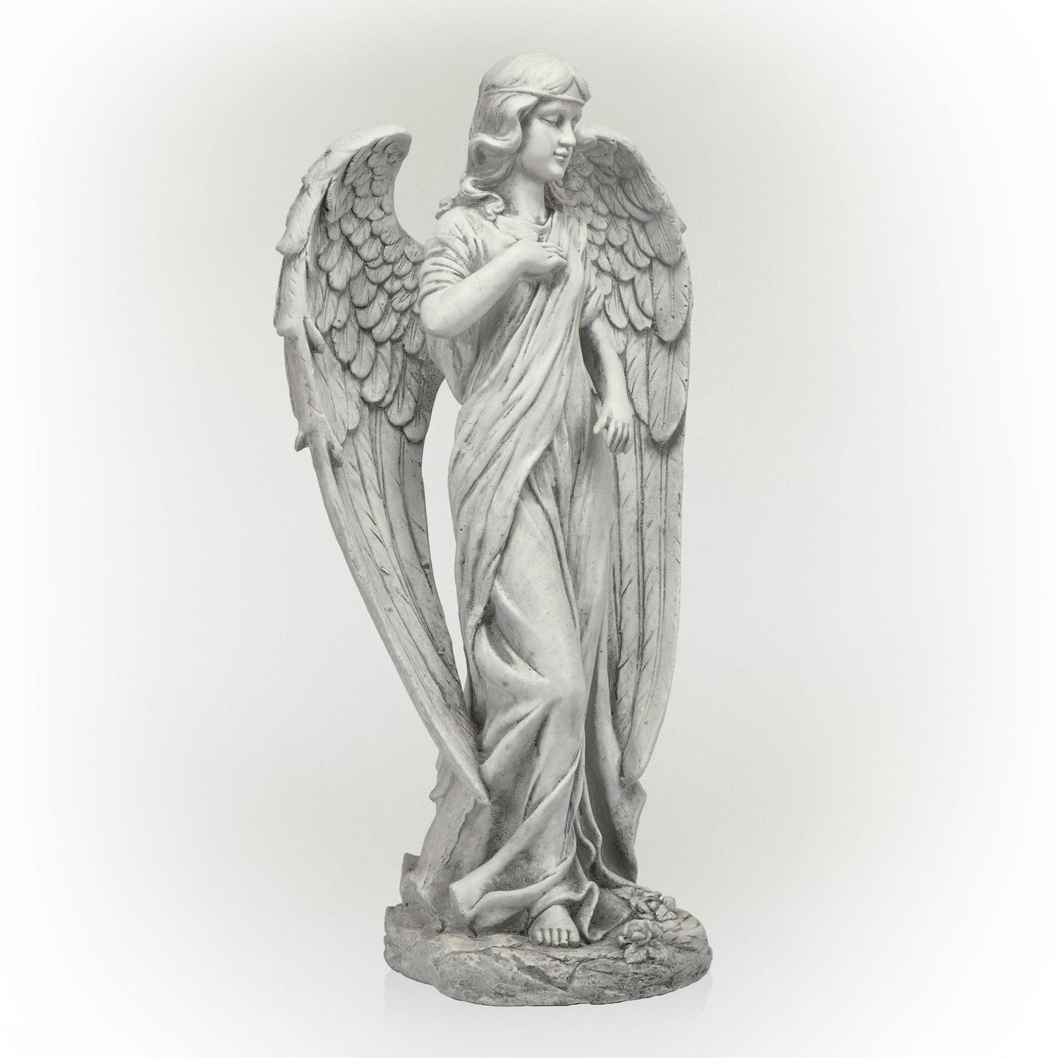 Alpine Corporation Outdoor Angel Statue, 31 inches - Image 9