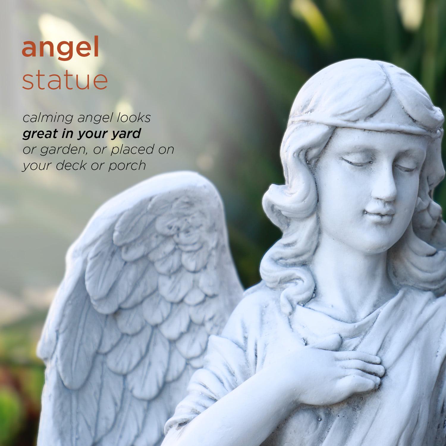 Alpine Corporation Outdoor Angel Statue, 31 inches - Image 5
