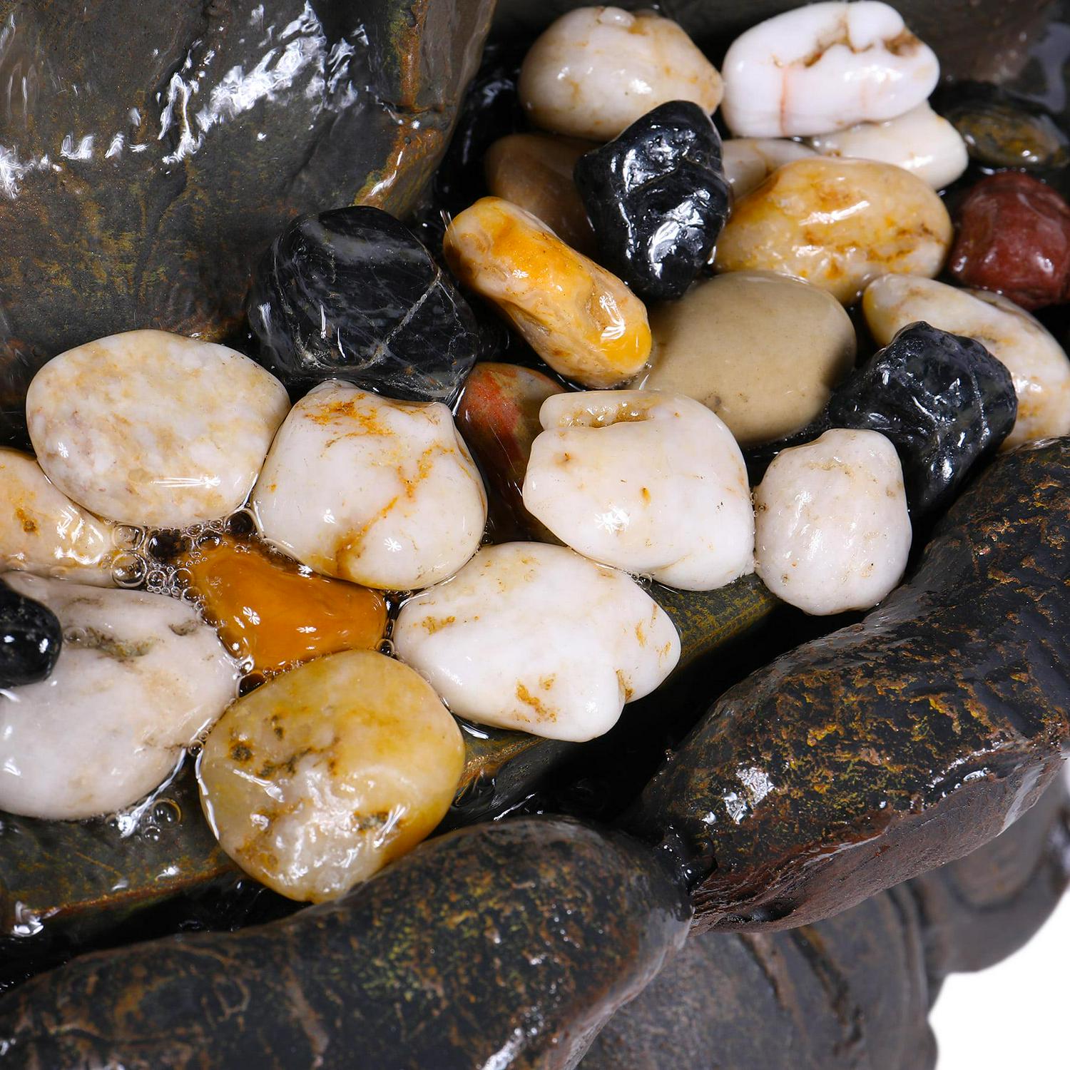 Alpine Corporation Outdoor Meditating Buddha Fountain - Image 13