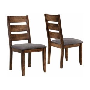 Alston Wood Dining Side Chair Knotty Nutmeg (Set of 2)