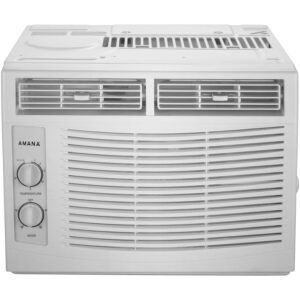 Amana 5,000 BTU 115V Window-Mounted Air Conditioner with Mechanical Controls