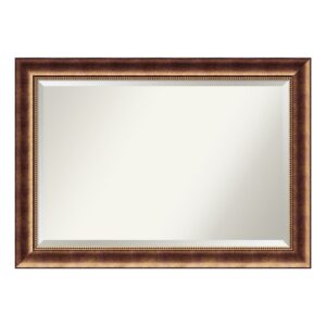 Amanti Art Dsw3941625 Manhattan 29-3/4" X 41-3/4" Rectangular Beveled Wood Framed Vanity