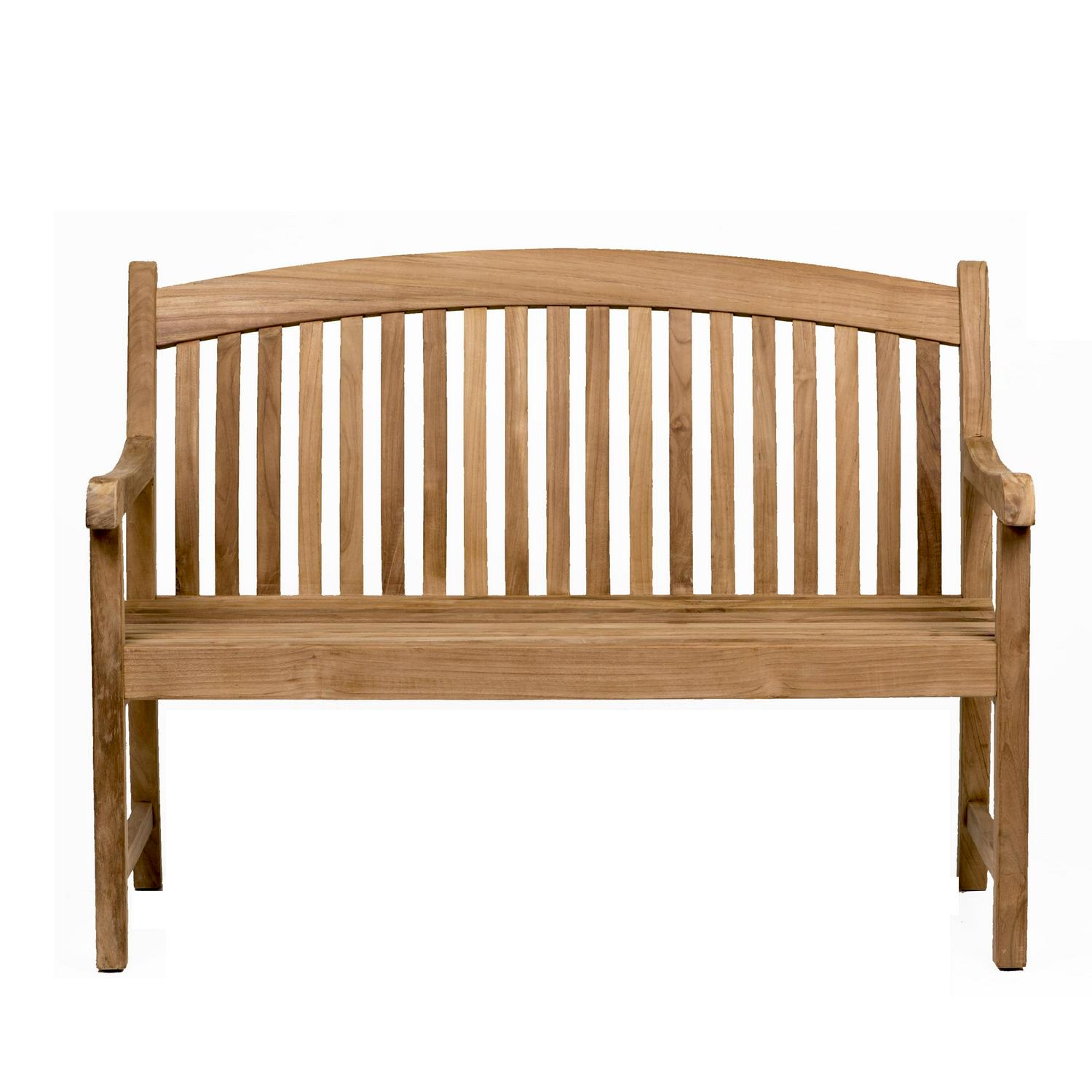 Urban Elements Newham 1-Piece 100% FSC Teak Wood Patio Bench