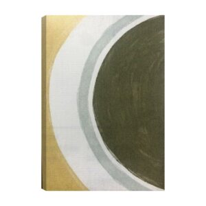 American Art Decor Abstract Geometric Outdoor Canvas Art Decor Print | Large Decorative Wall Mount Painting | Waterproof - 28 x 40 inch