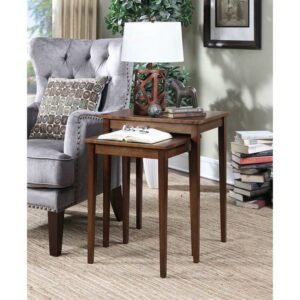 Convenience Concepts American Heritage Nesting End Tables, Espresso