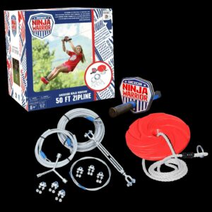 American Ninja Warrior 80 foot Zipline Kit