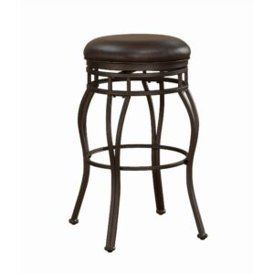American Woodcrafters American Woodcrafters Villa Backless Counter Stool - Taupe Gray