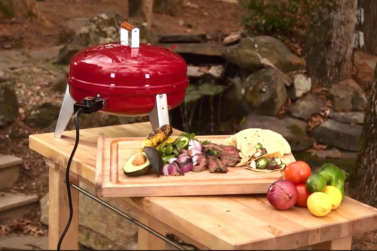 Americana 4-in-1 Electric and Charcoal Water Smoker - Image 6