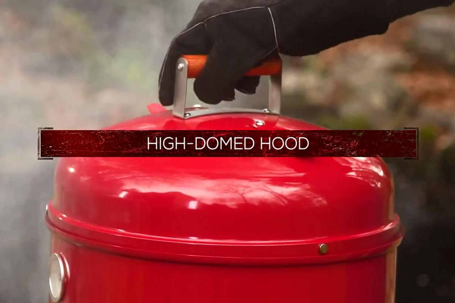 Americana 4-in-1 Electric and Charcoal Water Smoker - Image 3