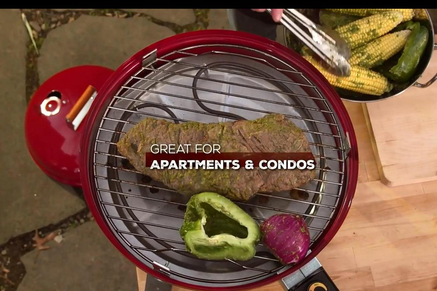 Americana 4-in-1 Electric and Charcoal Water Smoker - Image 8