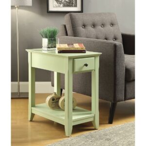 Amiable Side Table Light Green - Saltoro Sherpi
