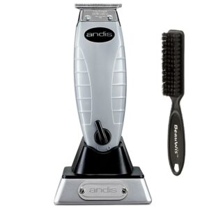 Andis Cordless T-Outliner Trimmer with BeauWis Blade Brush