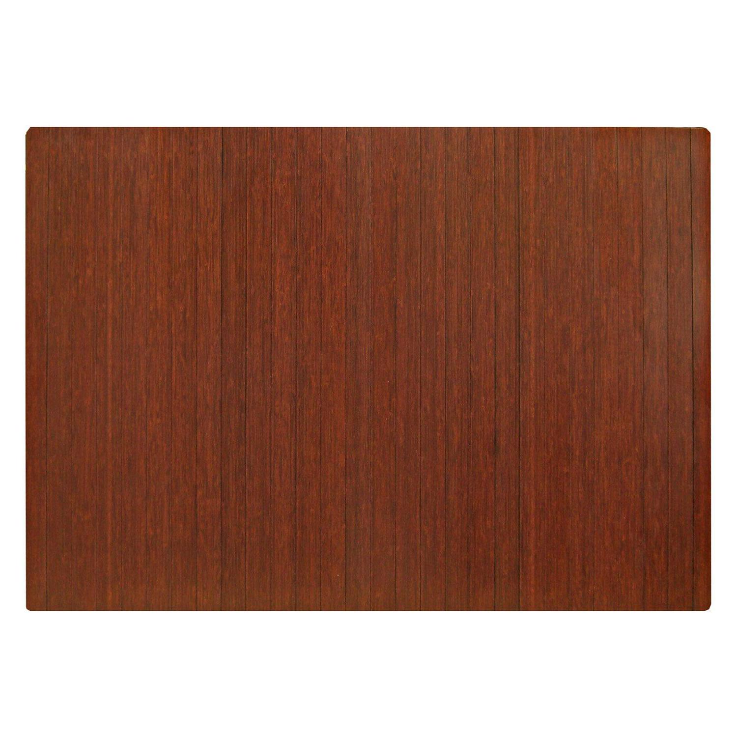 Anji Mountain 5Mm Bamboo Roll-Up Area Rug 0 Dark Cherry Bamboo Roll-Up 72" x 48" Rectangle - Image 3