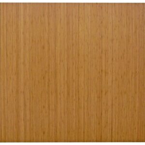 Bamboo Roll-Up Chairmat, 52" x 48", no lip