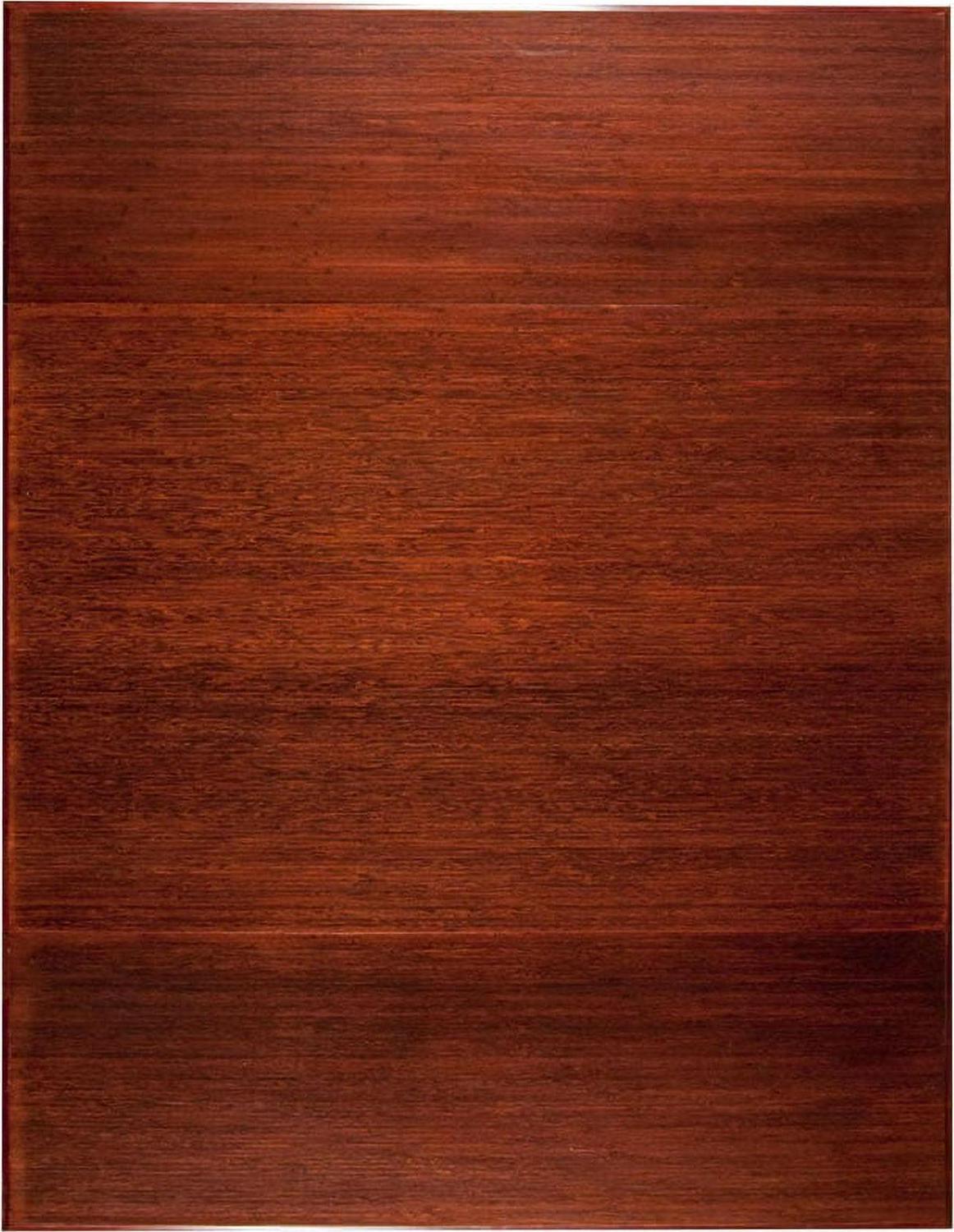 Anji Mountain 12Mm Bamboo Tri-Fold Area Rug 0 Dark Cherry Bamboo Tri-Fold 60" x 47" Rectangle