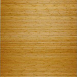 Bamboo Deluxe Roll-Up Chairmat, 60" x 48", no lip