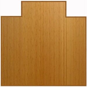 Anji Mountain 12Mm Bamboo Tri-Fold Area Rug 0 Natural Bamboo Tri-Fold 47" x 51" Rectangle