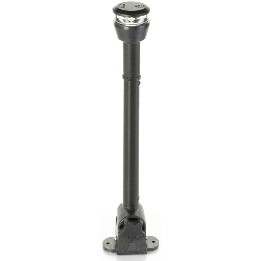 Aqua Signal KS30495001 Series 30 All-Round LED Fold-Down Navigation Stern Light - 19.5", Black