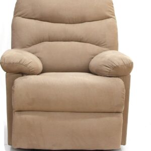 ACME Arcadia Wood Glider Recliner in Brown