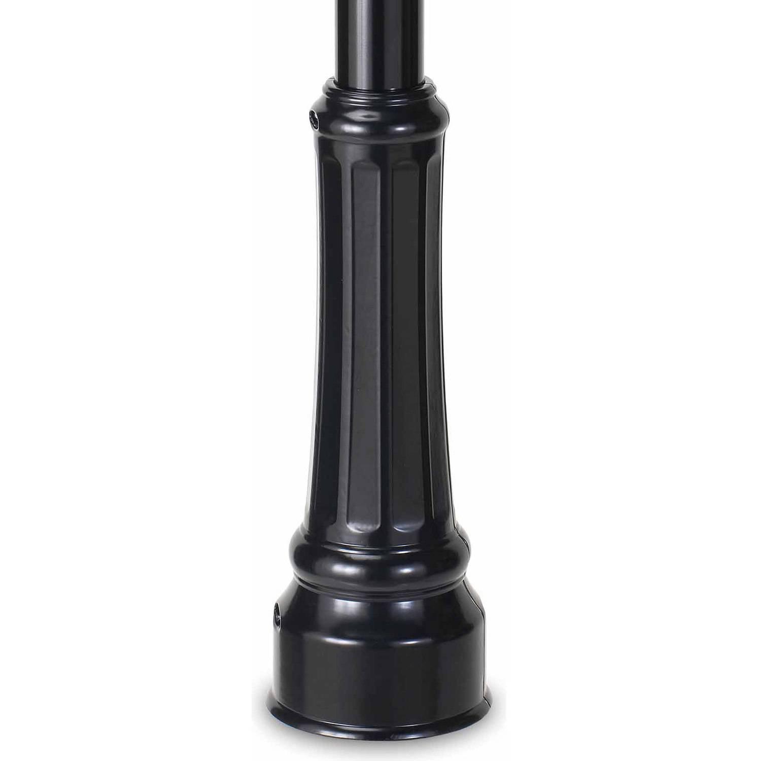 Architectural Mailboxes Basic In-Ground Post with Decorative Cover, Black - Image 2