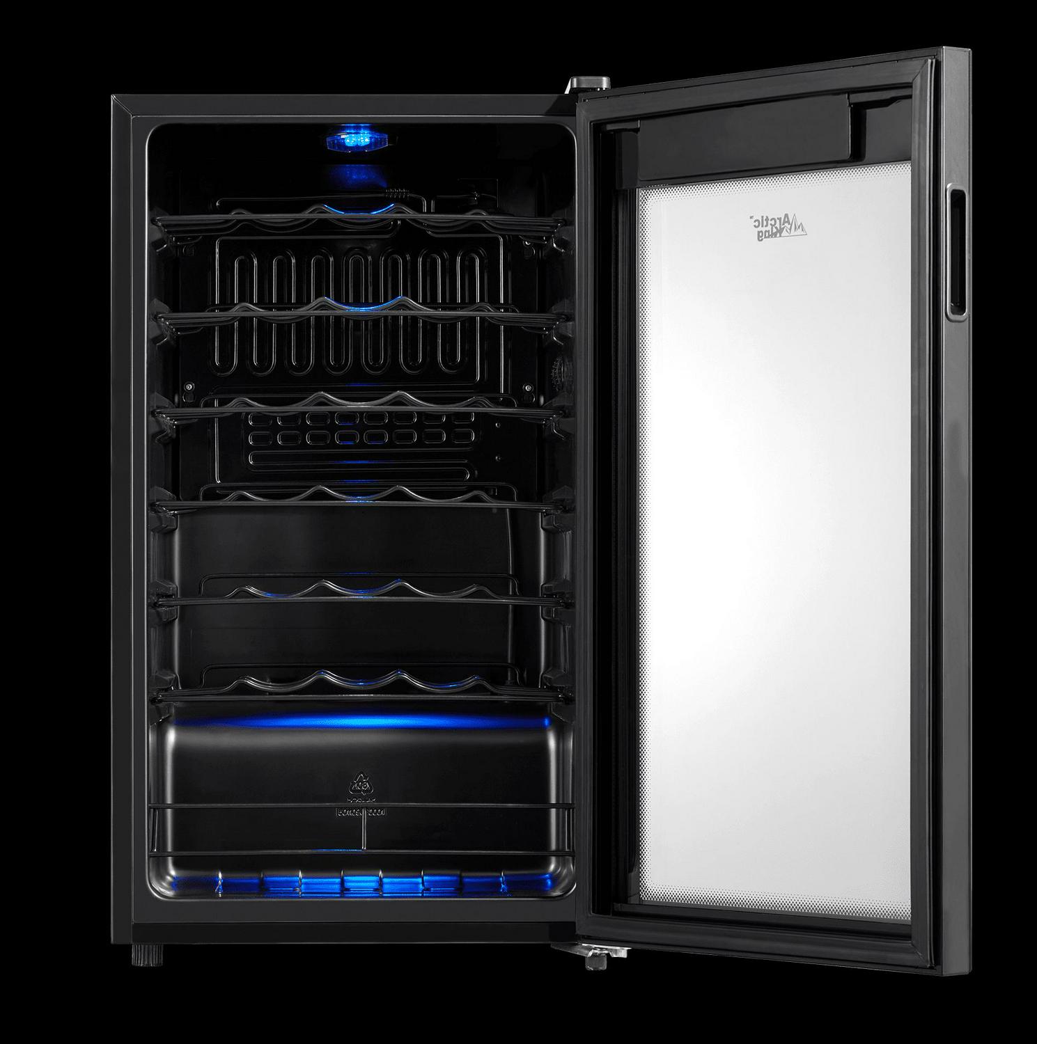 Arctic King Premium 34-Bottle Standard Wine Cooler, Glass Door, AWCA034ADB - Image 7