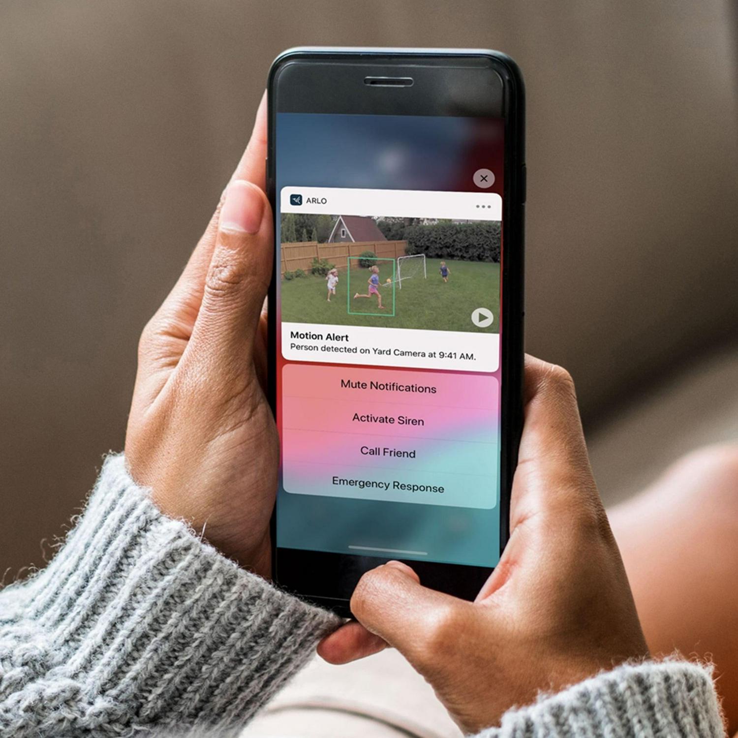 Arlo Pro 3 Wireless Floodlight Security Camera - 2K HDR Video, Battery Powered, 2000 - 3000 Lumens, 1-Cam - Image 9