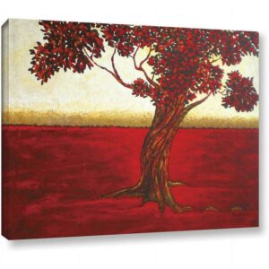 ArtWall Herb Dickinson "Ethereal Tree II" Gallery-wrapped Canvas
