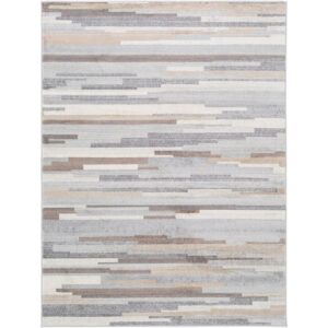 Livabliss Roma Abstract Area Rug, Gray ,9' x 12'3"