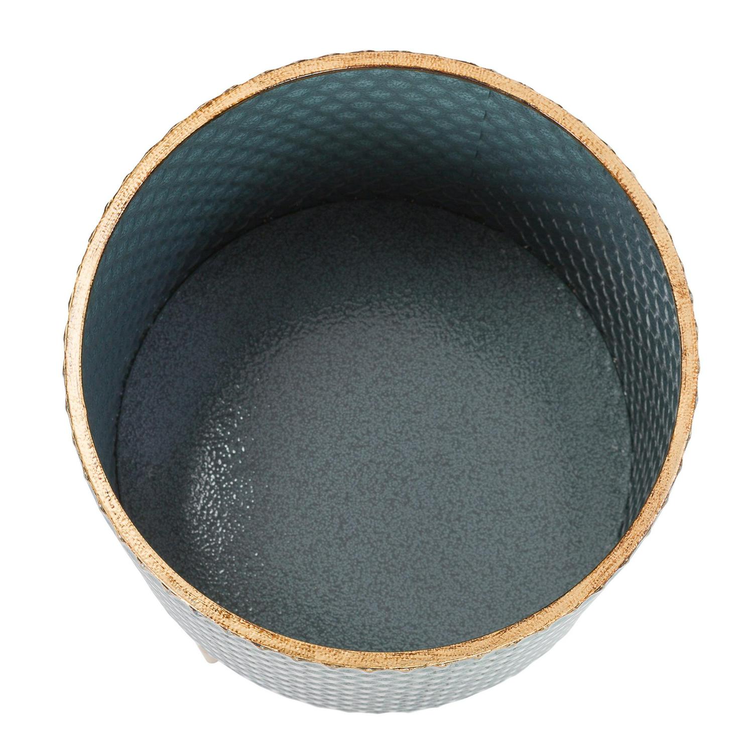 Aspire Home Accents Luca Modern Metal Planters (Set of 3) - Image 4