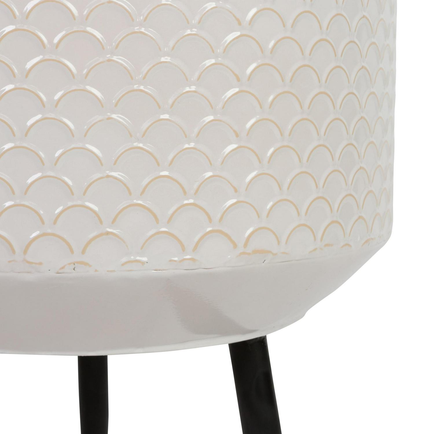 Aspire Home Accents Metal Avery Modern Planters (Set of 3) - Image 5