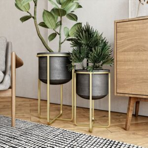 Aspire Home Accents Rizzy Mid Century Planters - Set of 2