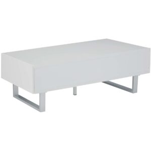 Atchison 2-drawer Coffee Table High Glossy White