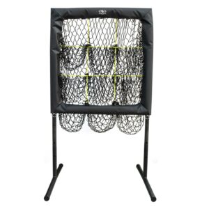 Athletic Works Adjustable Baseball Pitch Target Net – Youth & Adult Pitching Practice – 31 to 48 inch Height Adjustable Strike Zone