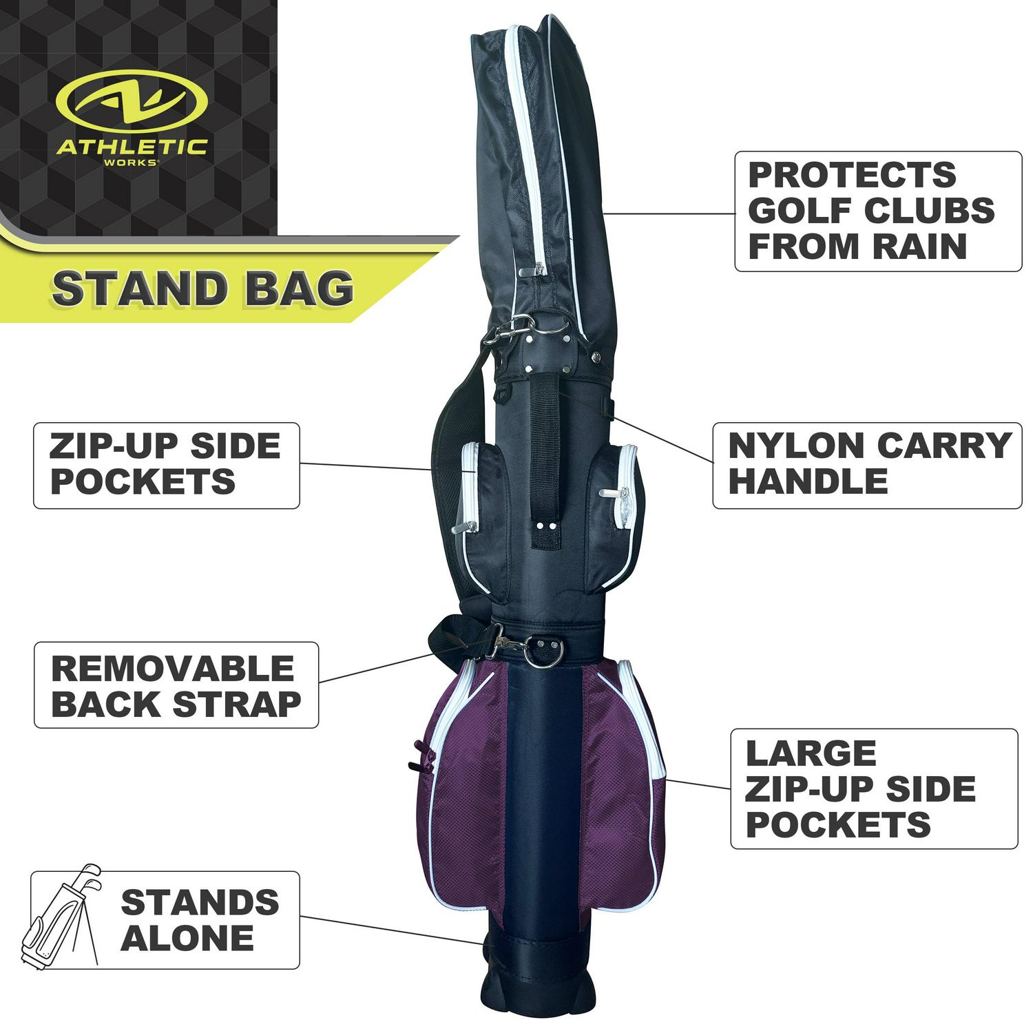 Athletic Works Women`s Golf Club Set 7 Piece Right Handed - Image 7