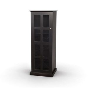 Atlantic Windowpane Wood Wine Cabinet