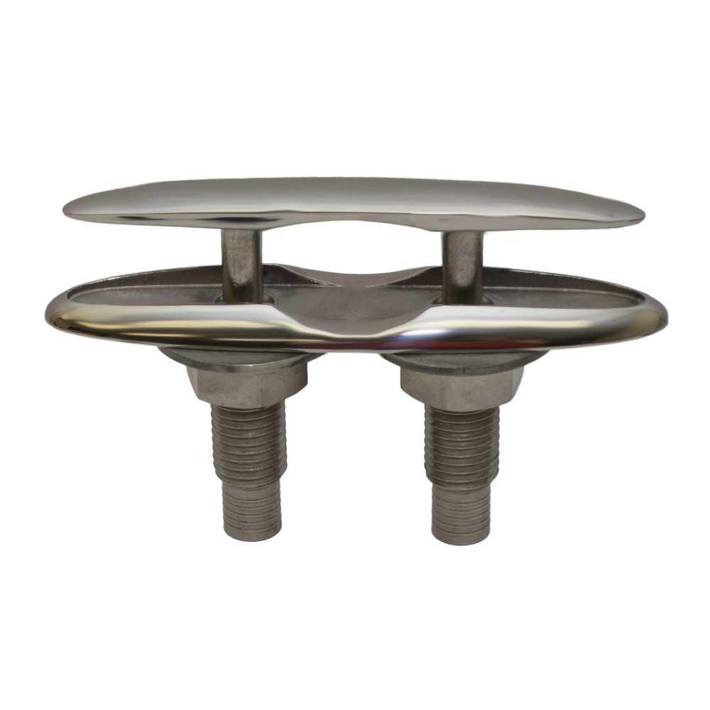 Attwood 66519-1 Retractable Low-Profile Stainless Steel Marine Boat 8-Inch Neat Cleat - Image 2