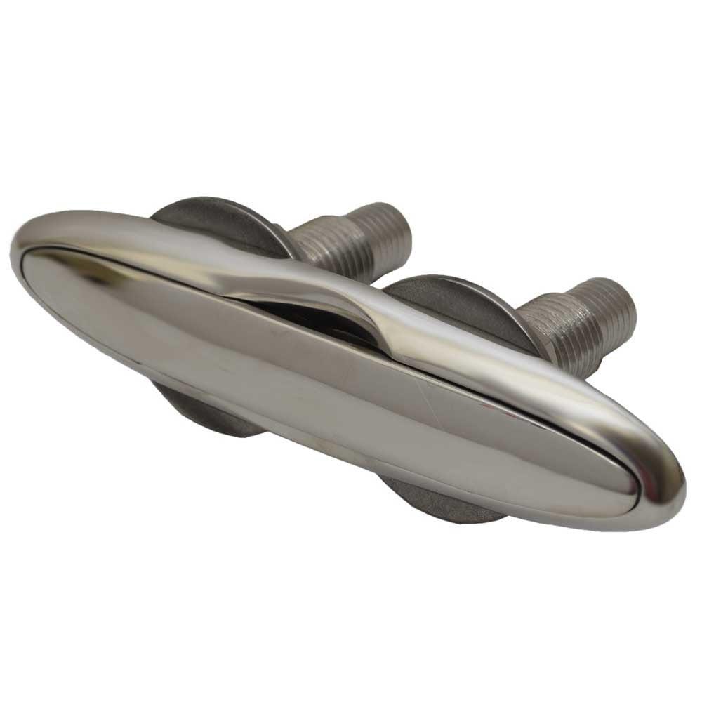 Attwood 66519-1 Retractable Low-Profile Stainless Steel Marine Boat 8-Inch Neat Cleat - Image 4