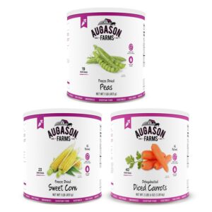 Augason Farms Vegetable Variety Kit #10 Can 3-Pack