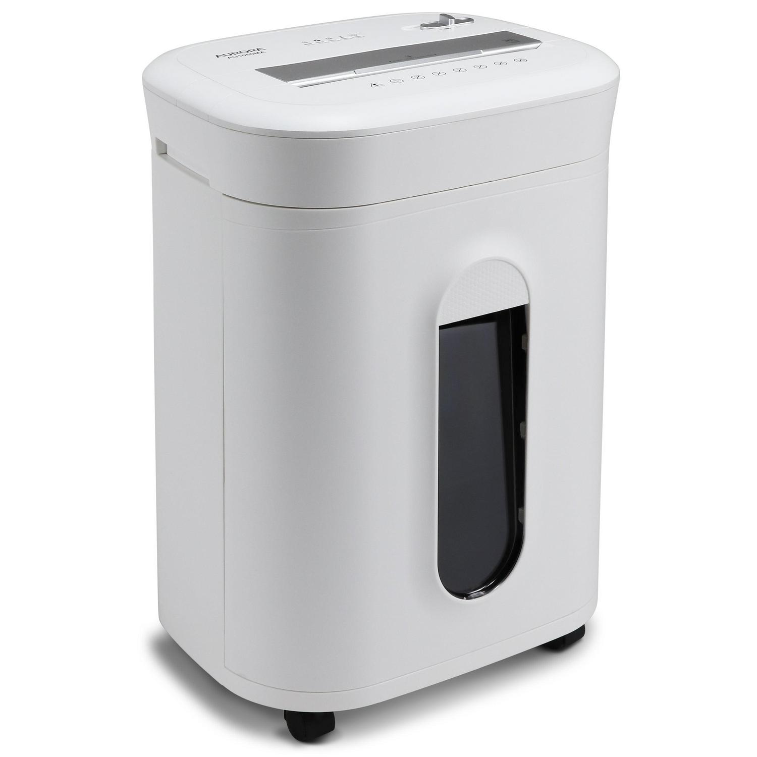 Aurora AU1060MA Professional Grade 10-Sheet High Security Micro-Cut Paper and Credit Card Shredder with 60 Minutes Run Time - Image 3