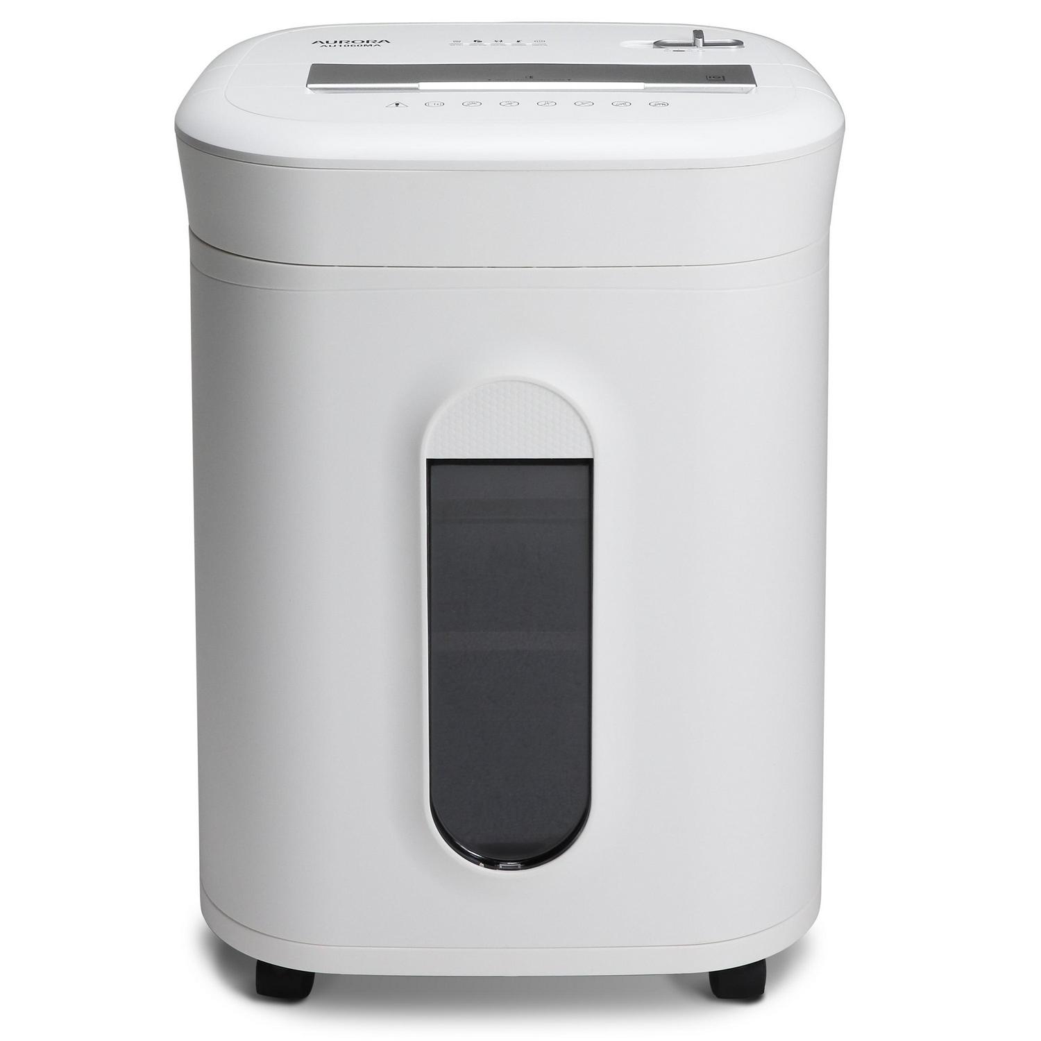 Aurora AU1060MA Professional Grade 10-Sheet High Security Micro-Cut Paper and Credit Card Shredder with 60 Minutes Run Time - Image 2