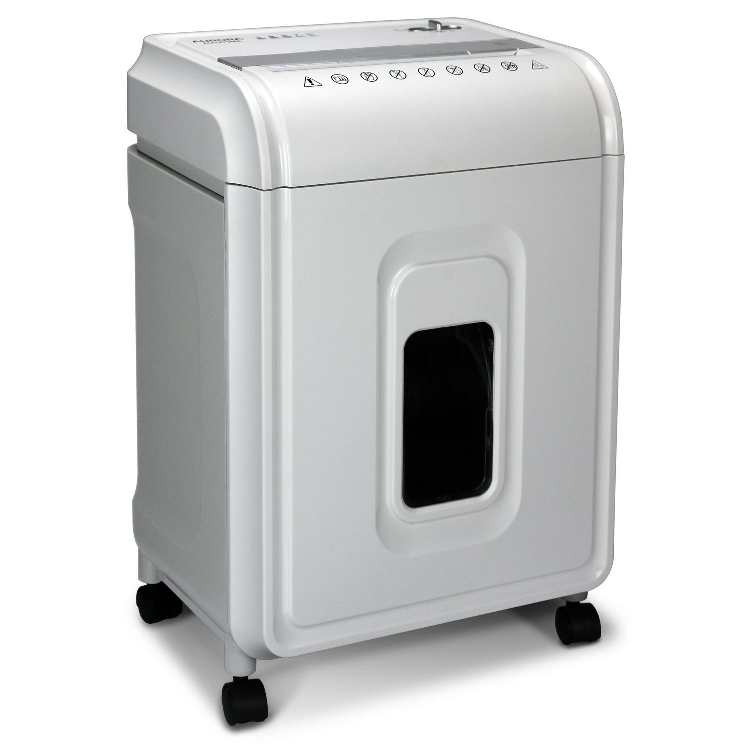 Aurora GB AU1480MA High-Security 14-Sheet Micro-Cut Shredder, Anti-Jam, CD/DVD Credit Card, Pullout Basket, 30 Minutes Duty Cycle - Image 7