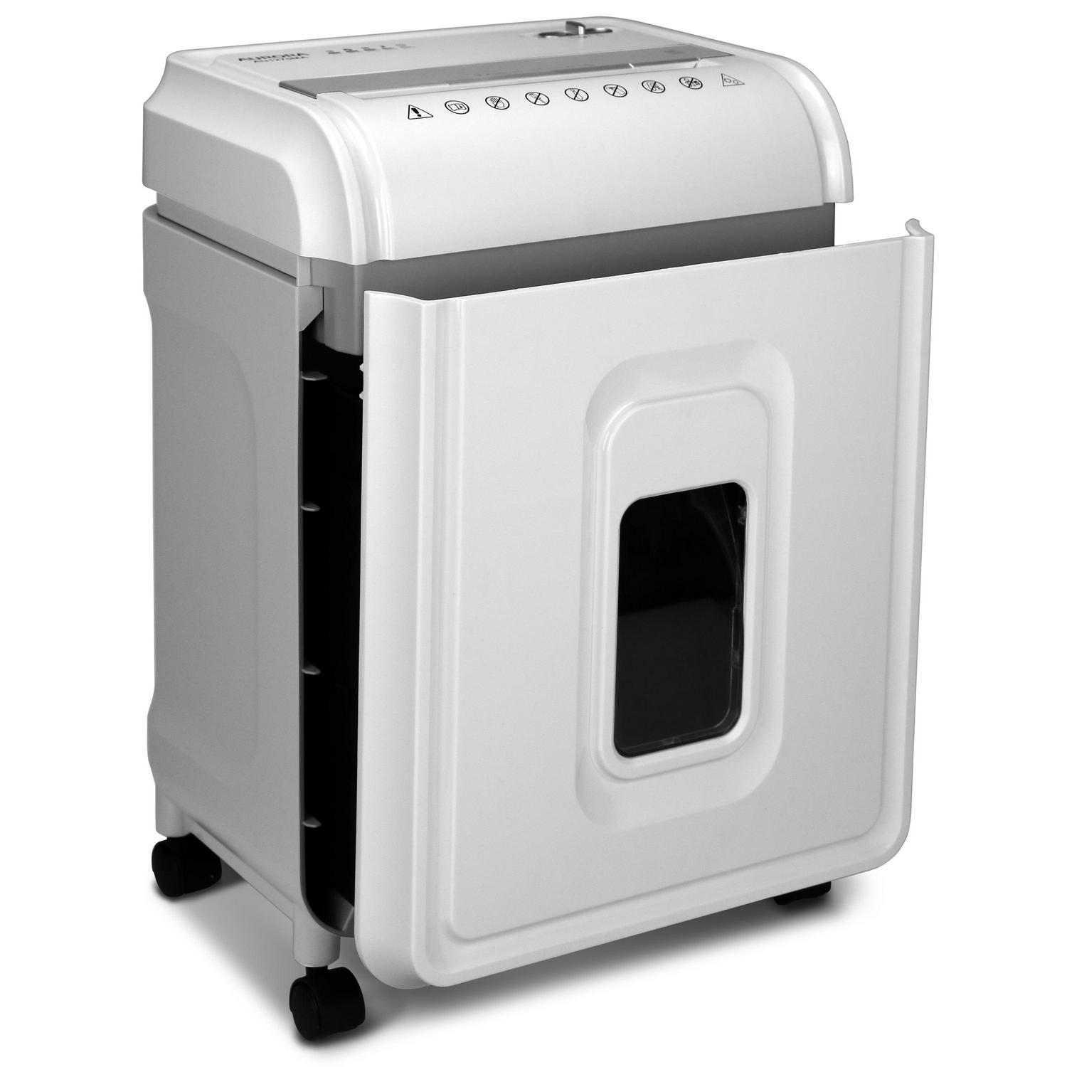 Aurora GB AU1480MA High-Security 14-Sheet Micro-Cut Shredder, Anti-Jam, CD/DVD Credit Card, Pullout Basket, 30 Minutes Duty Cycle - Image 4