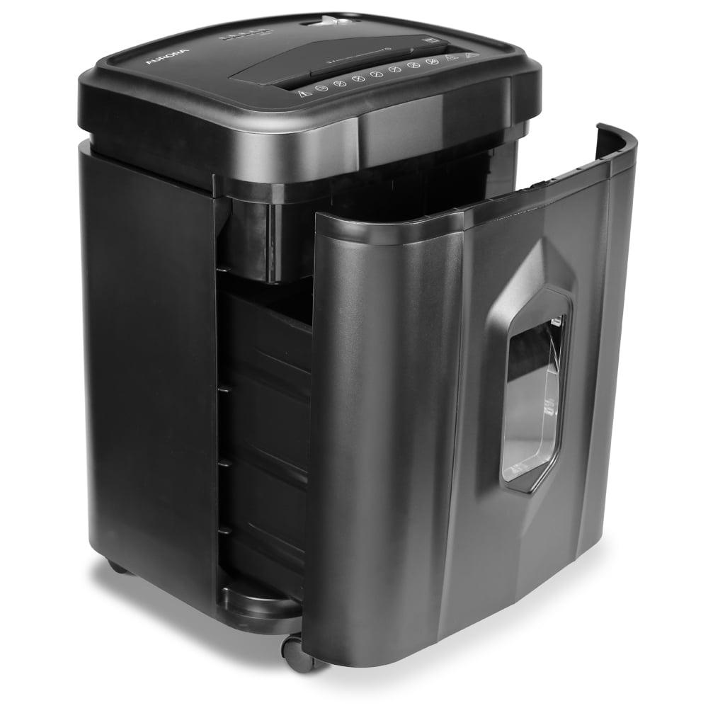 Aurora GB Professional Grade 12-Sheet Micro-Cut Paper and CD/Credit Card Shredder, 10 Minutes Continuous Run Time - Image 4