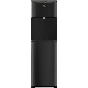 Avalon Electric Bottleless Water Cooler Water Dispenser - 3 Temperatures, Digital Clock with Temperature Control, Self Cleaning, Black Stainless Steel