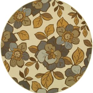 Avalon Home Balta Bold Blooms Indoor/Outdoor Area Rug