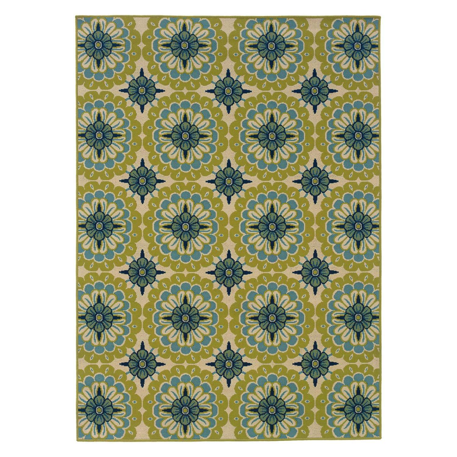 Avalon Home Cameron Ceres Medallions Indoor/Outdoor Area Rug