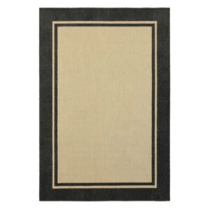 Avalon Home Catalina Color Bordered Indoor/Outdoor Mixed Pile Area Rug