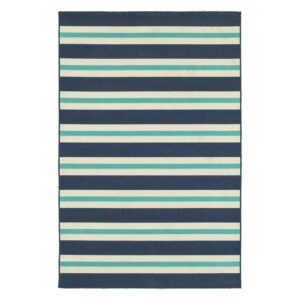 Avalon Home Mackay Nautical Stripe Indoor/Outdoor Area Rug