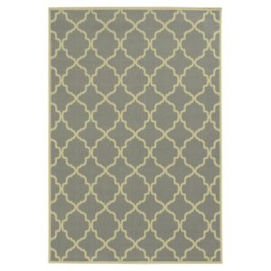 Avalon Home Roanoke Scalloped Lattice Indoor/Outdoor Area Rug