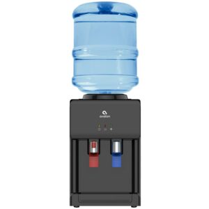 Avalon Premium Top Loading Countertop Water Dispenser, Hot & Cold Water Temperature - Black